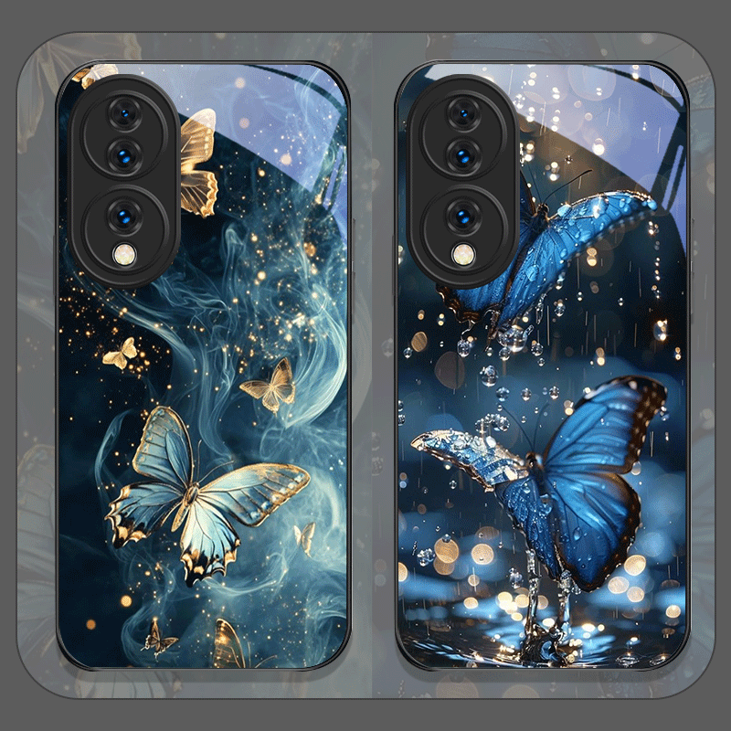 Huawei Nova 12 - Роскошный чехол для телефона из закаленного