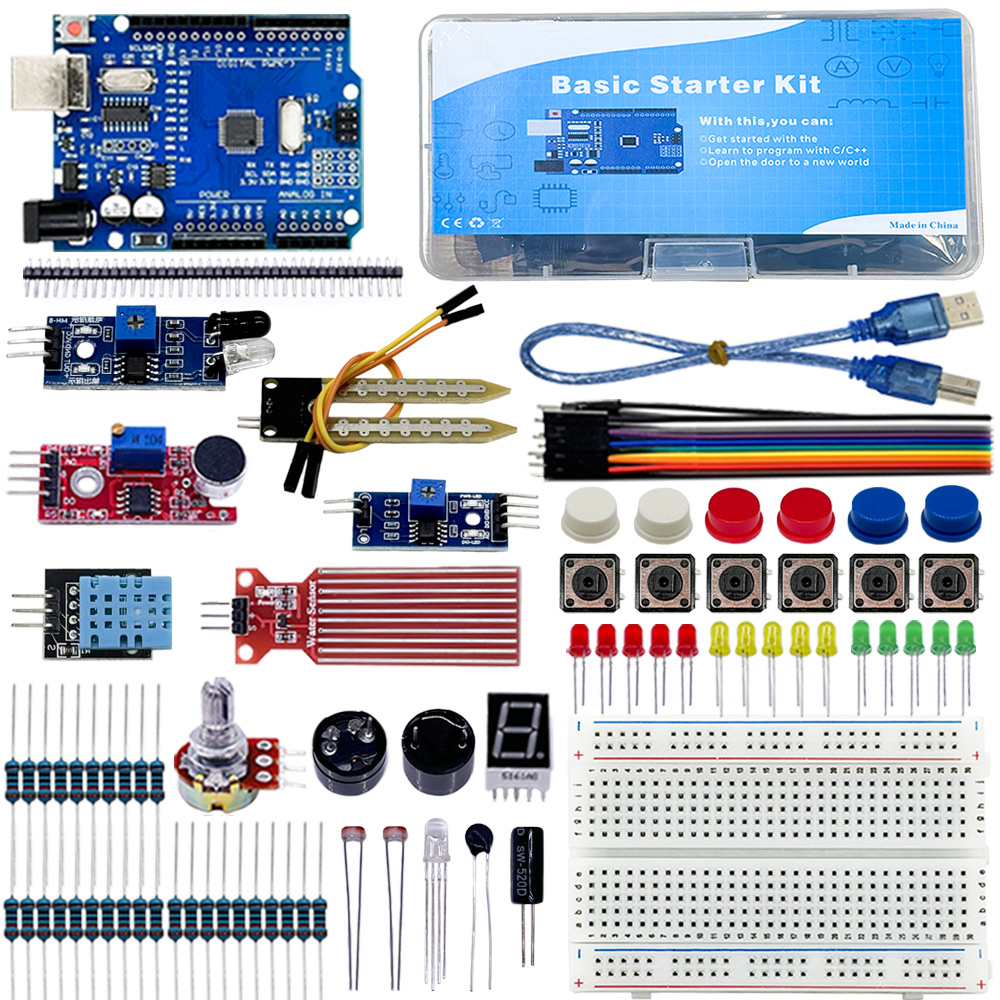 Hydration Sensor Skin - Электронный базовый стартовый набор для Arduino