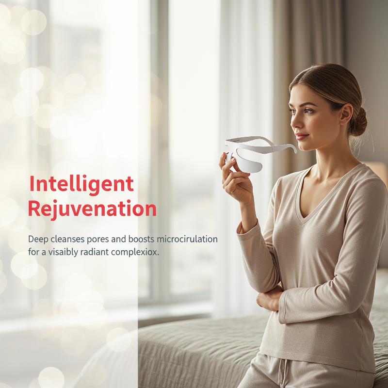Light Therapy Glasses - Портативный умный массажер для глаз с
