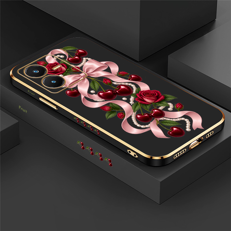 Vivo Y28 - Чехол Bow Cherry для Vivo Y28