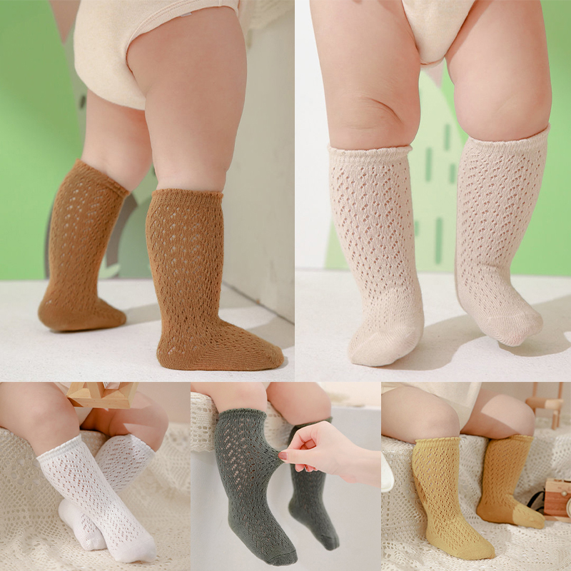 Детские вязаные сетчатые носки – обзор и цена Baby Sock Oximeter