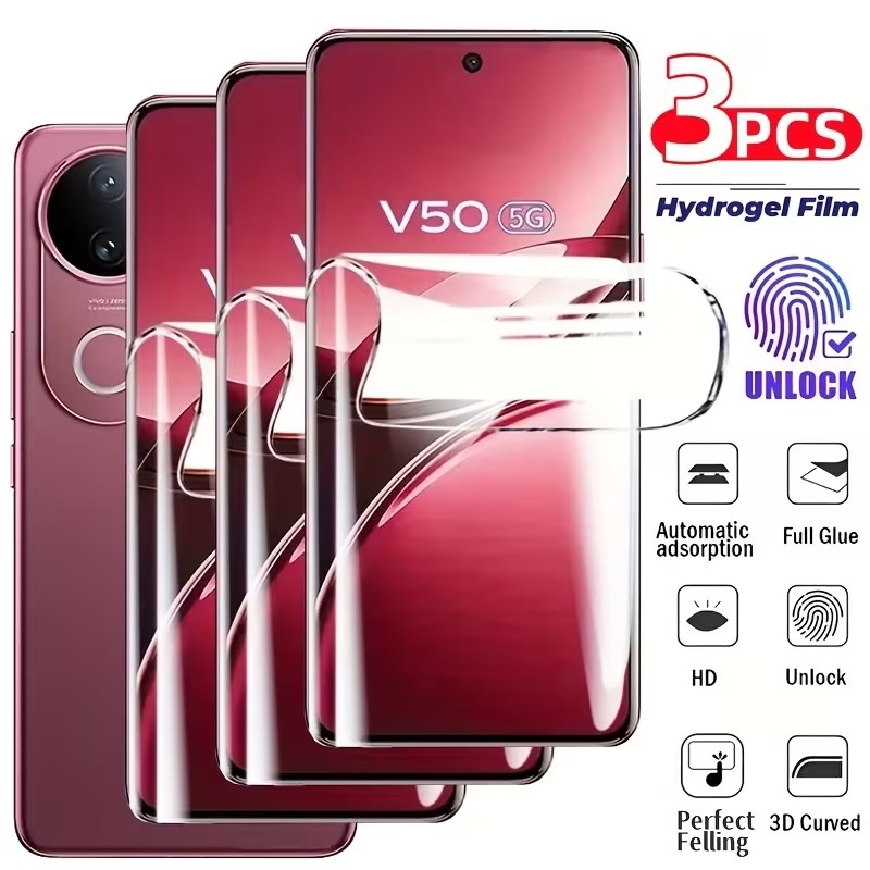 3 шт. гидрогелевой пленки для  – обзор и цена Vivo V40